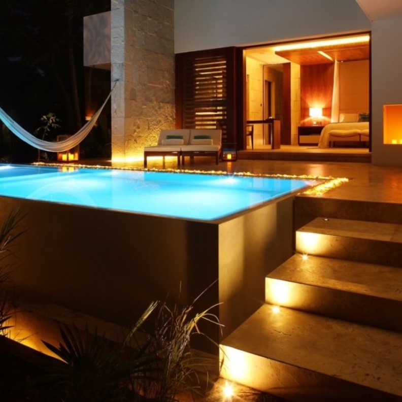 منتجع وسبا Antonello Colonna – المسبح.