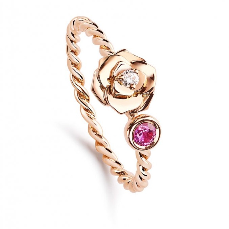 خاتم Piaget Rose من الذهب الوردي