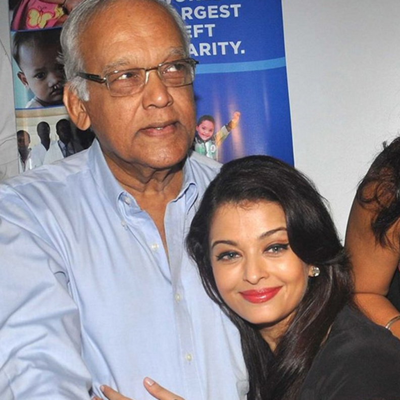 آيشواريا راي ووالدها