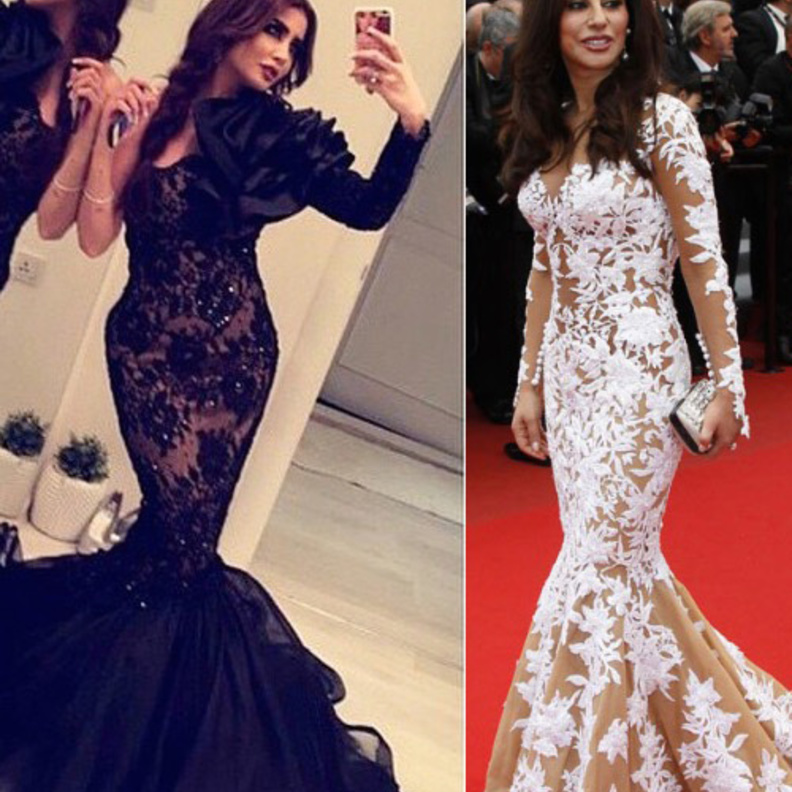 كيم كارداشيان بفستان أحمر أنيق