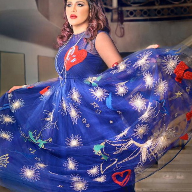 قدم أحلام بعد وضعها فى الرباط الضاغط