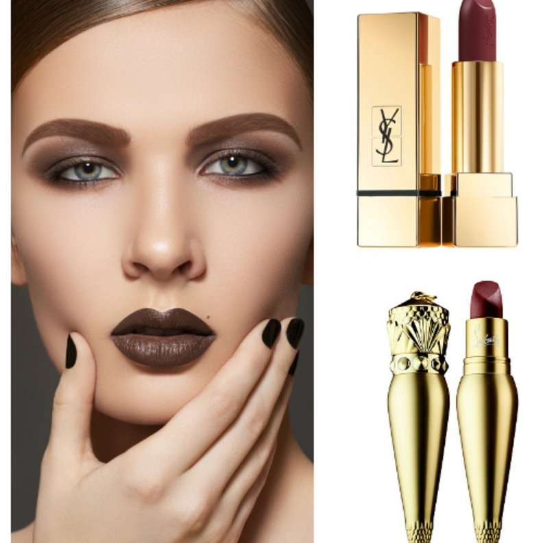 أحمر الشفاه البني أحدث صيحات الجمال لخريف 2017