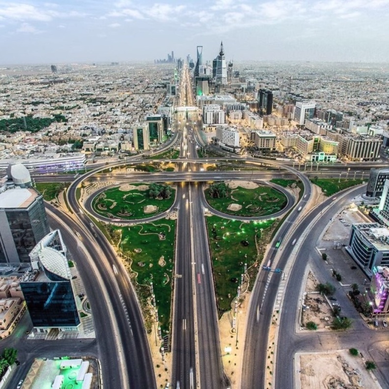 أسواق الرياض بتصميم حضاري نموذجي