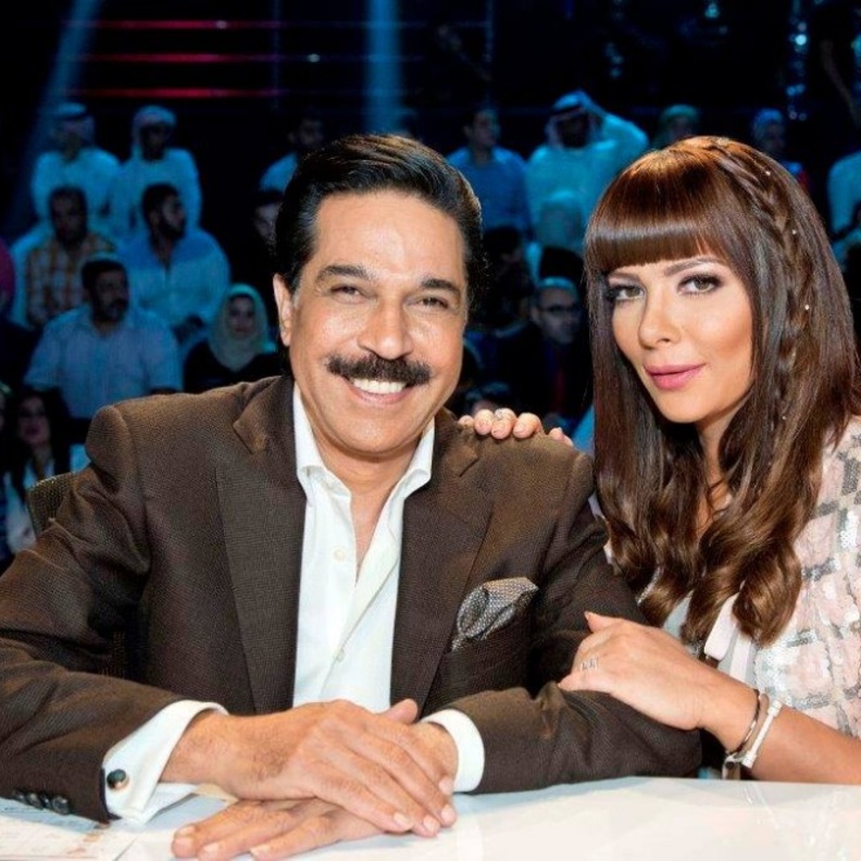 أصالة وعبدالله الرويشد على منصة الحكم