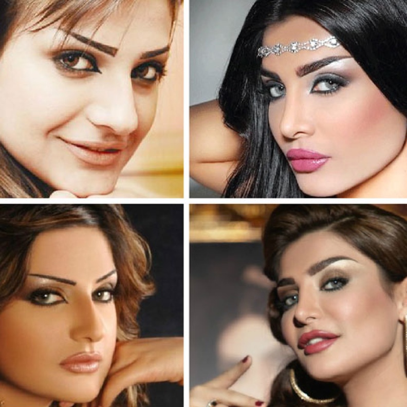أمل العوضي قبل وبعد عمليات التجميل
