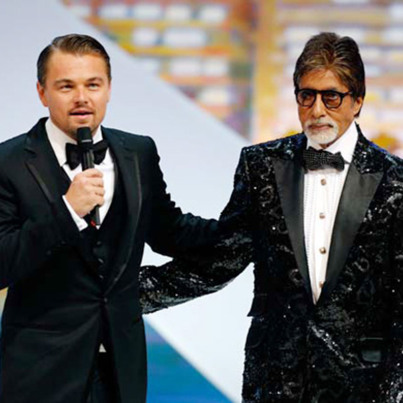 أميتاب باتشان يصف دي كابريو بالمهذب