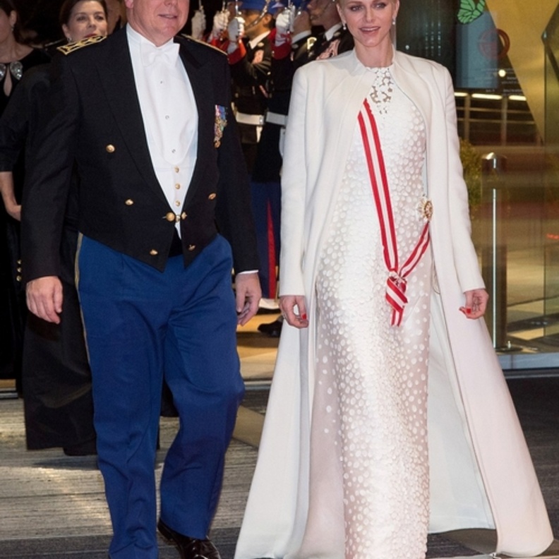 أميرا موناكو يحتفلان باليوم الوطني للإمارة