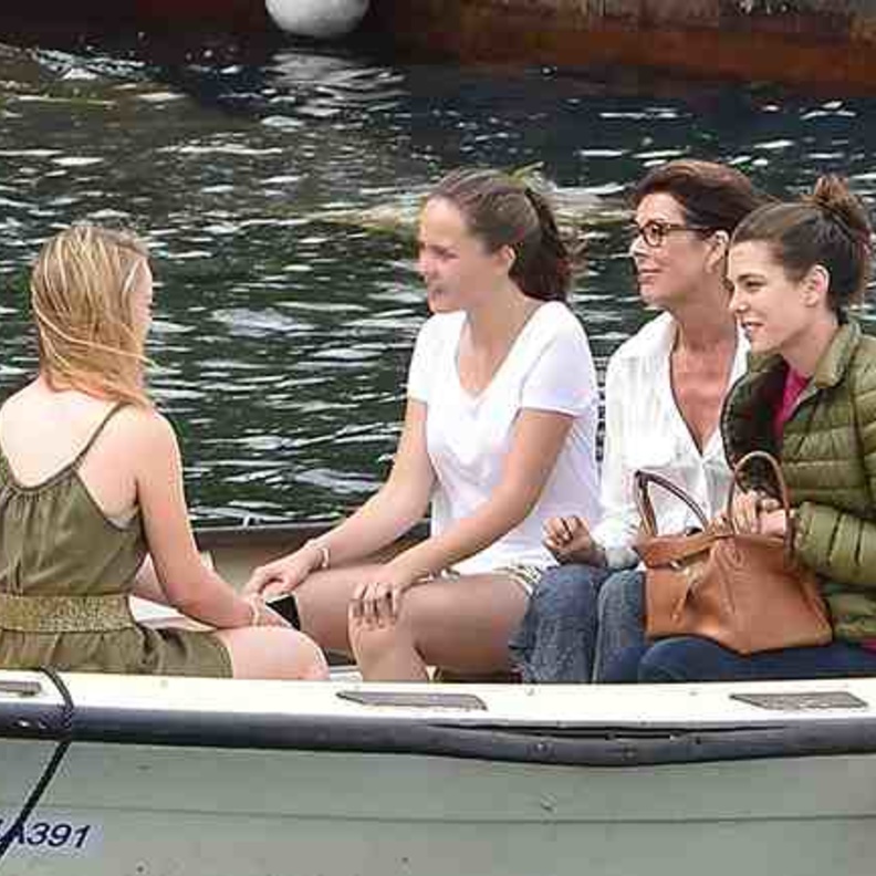 أميرات موناكو يصلن السواحل الإيطالية