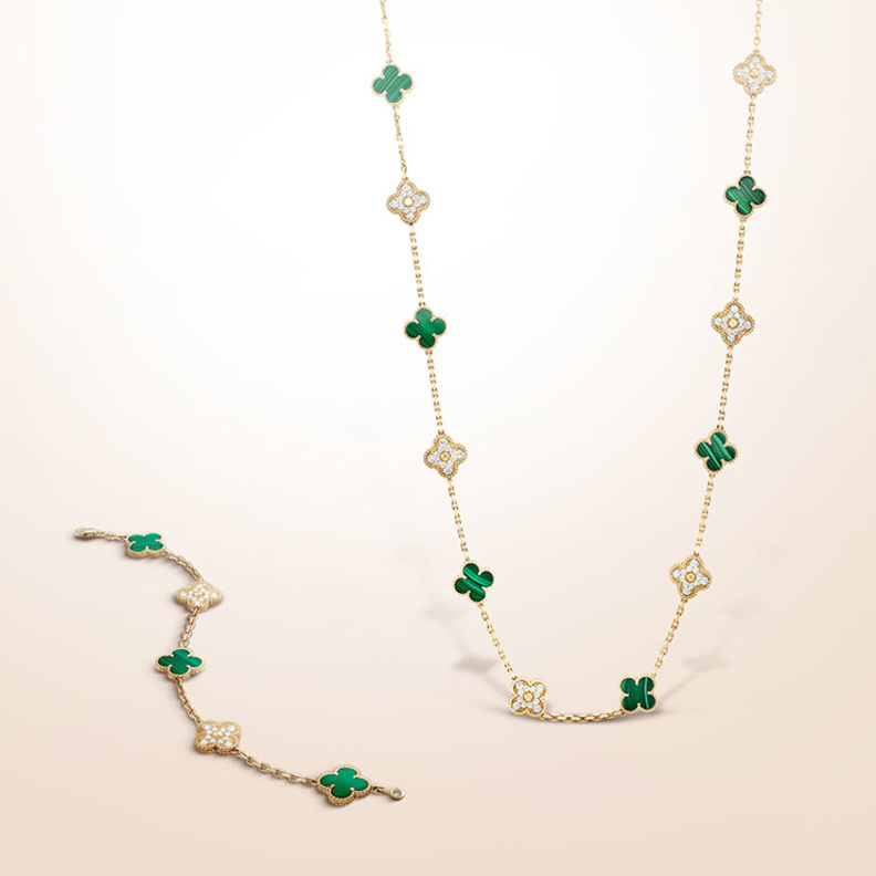 إبداعات ألامبرا من Van Cleef & Arpels  تشرق لمعاناً وزهواً