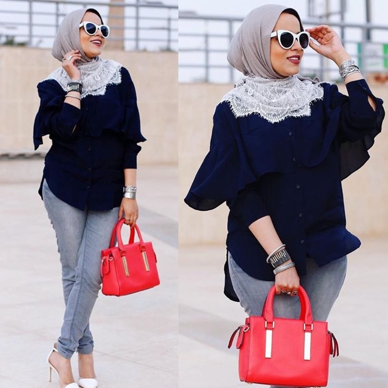 إطلالة ناعمة لسحر فؤاد