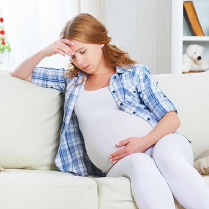 احتباس السوائل في جسم الحامل