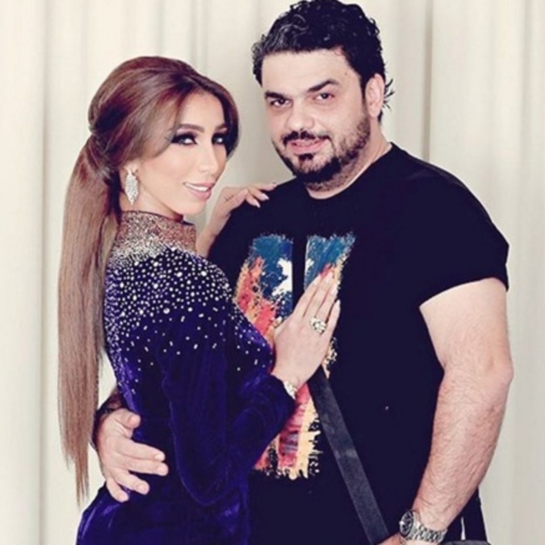 دنيا بطمة وزوجها