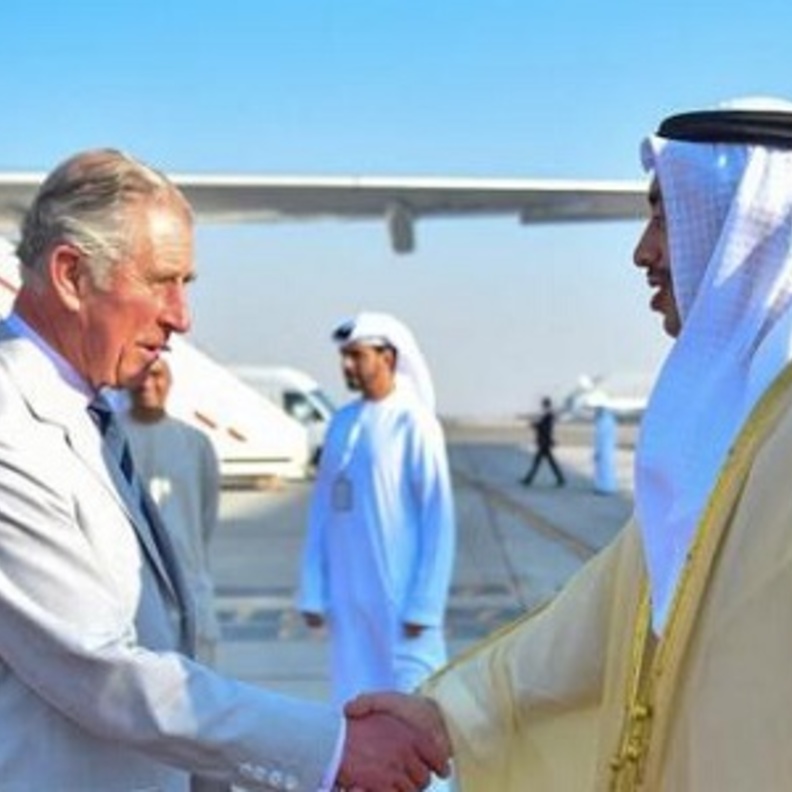 استقبال الامير تشارليز