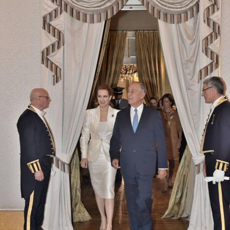 استقبال رفيع لللا سلمى في معهد الأورام