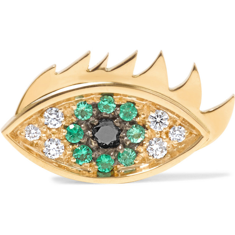 سوار بتصميم العين من الماس من DIANE KORDAS