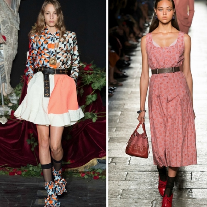 الأحزمة على الخصر كما رأيناها لدى كل من دسكوارد، بوتيغا فينيتا، وفوستو بوغليزي