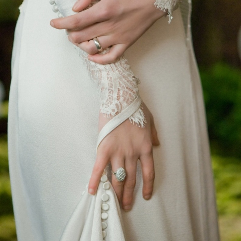 الأزرار البيضاء الصغيرة 