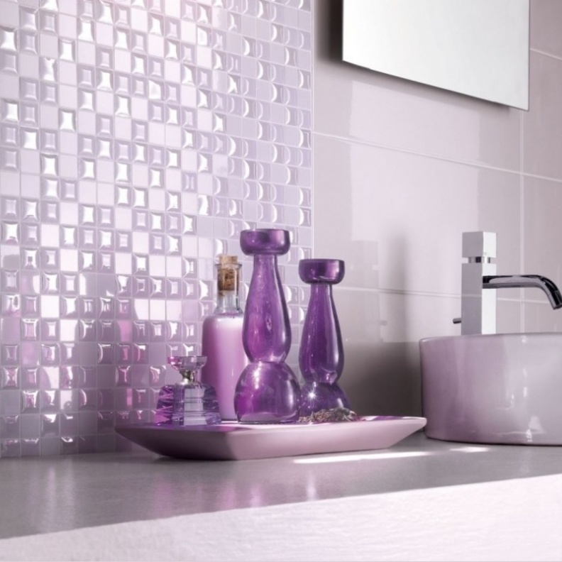 الألوان الناعمة تبرز بجمال مع الفسيفساء