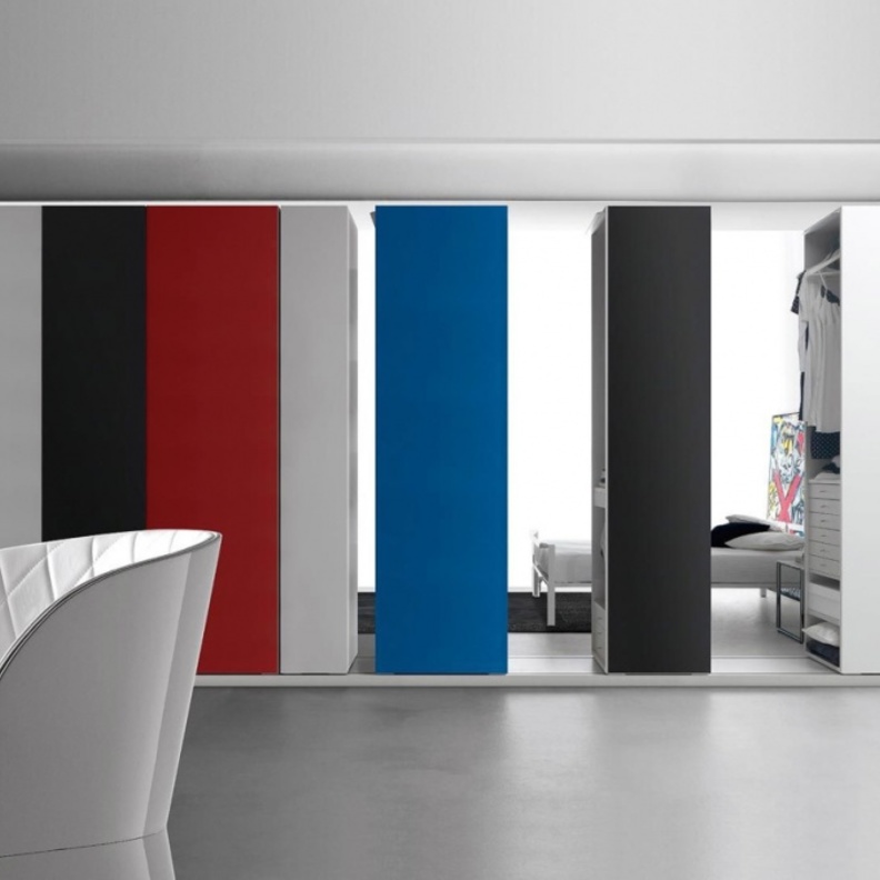 الألوان تضفي العصرية على الخزائن