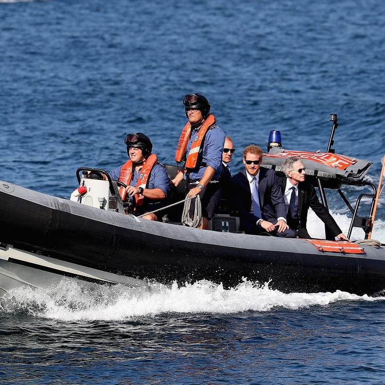 الأمير هاري يصل غرينادا