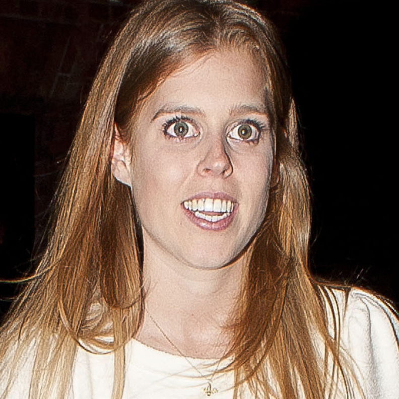 الأميرة بياتريس أصابت إيدن شيران بالخطأ