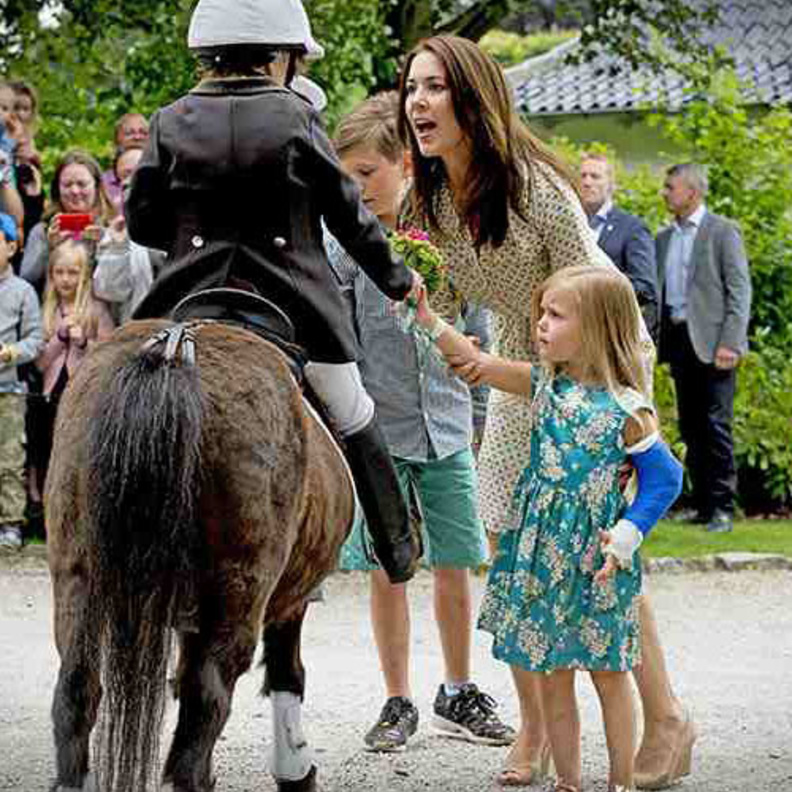 الأميرة مارى أصرت على اصطحاب ابنتها لمقابلة الحصان