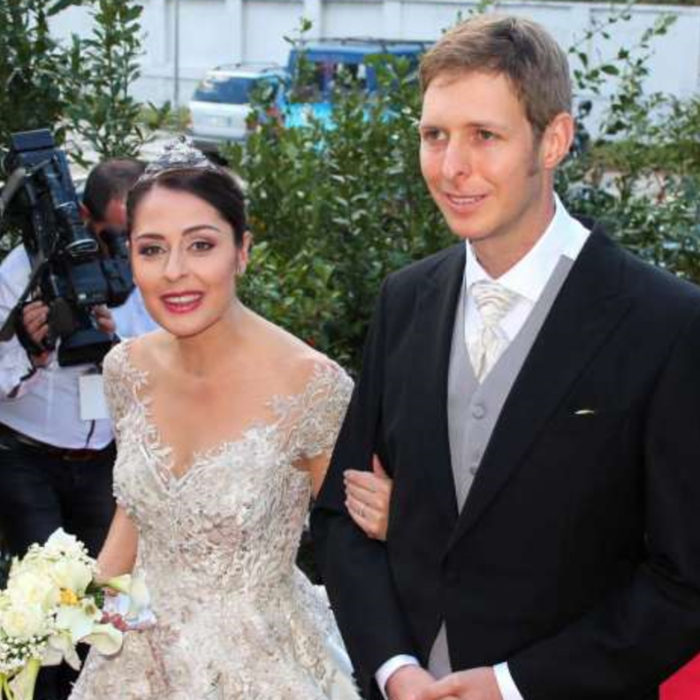 الامير ليكا الثاني والممثلة اليا زهرية