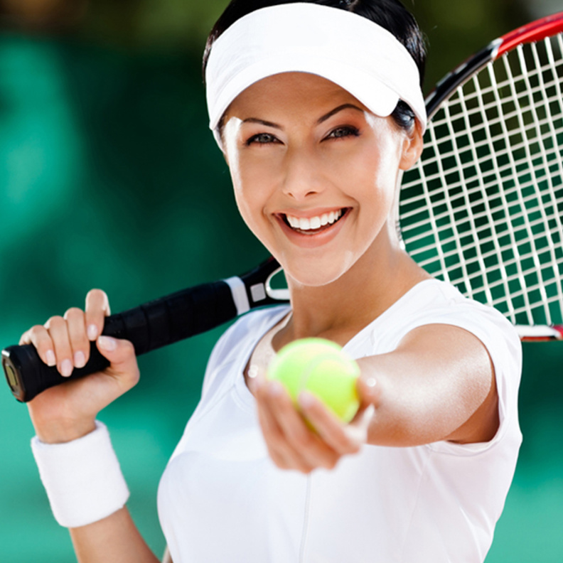 التنس رائعه لحرق الدهون