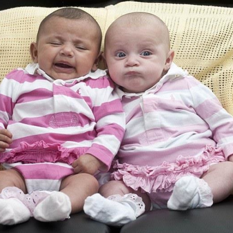 التوأم الأشقر والأسمر