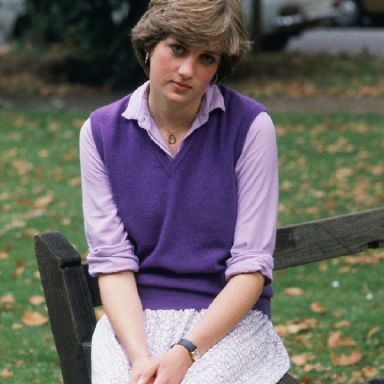 الصورة النادرة لديانا