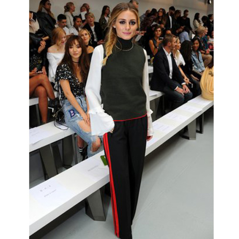 الجميلة Olivia Palermo تختار الاطلالة البسيطة لعروض لندن 