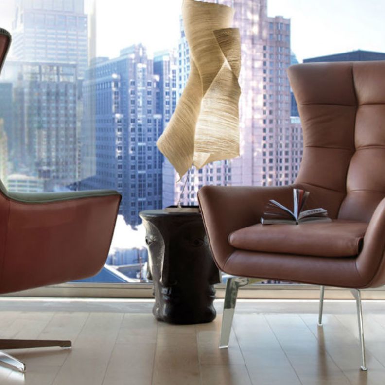 الحداثة والفخامة على كراسي الجلد الطبيعي