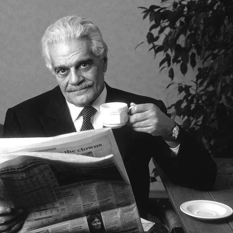  الراحل عمر الشريف