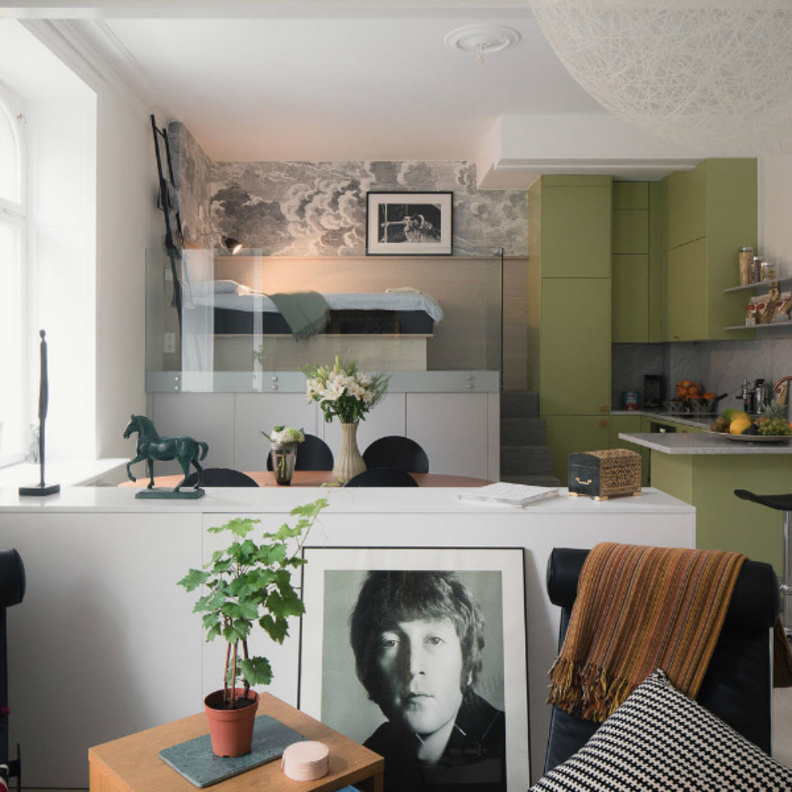 الالوان الفاتحة تمنح المكان مساحة اكبر