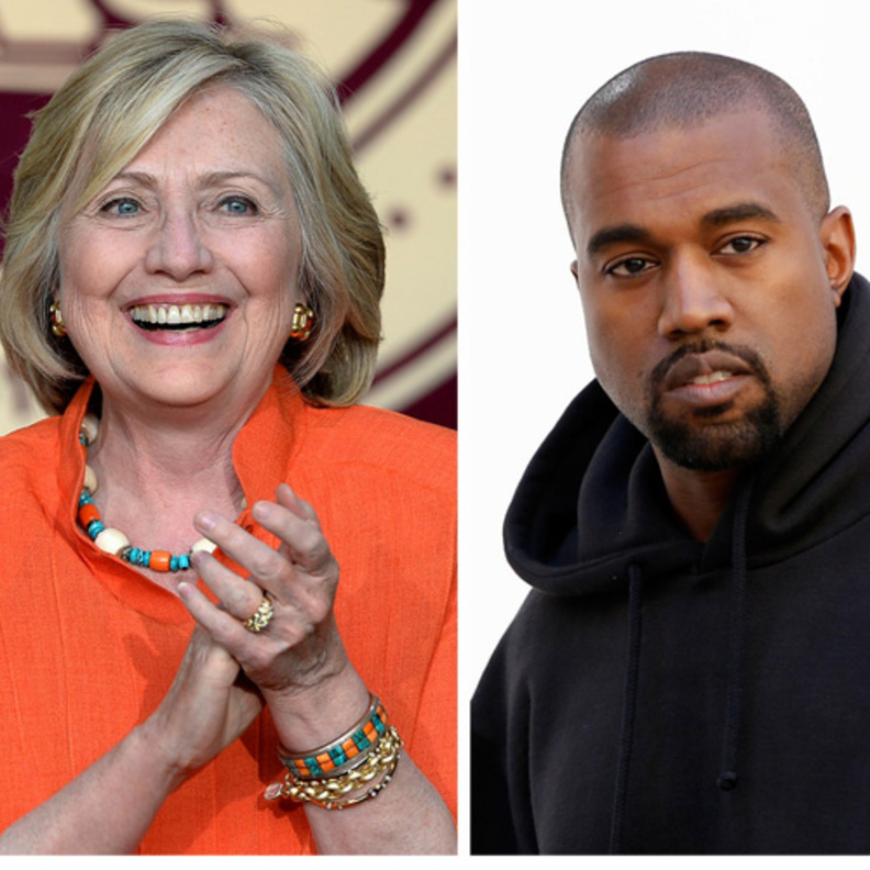 هيلاري اثناء المقابلة