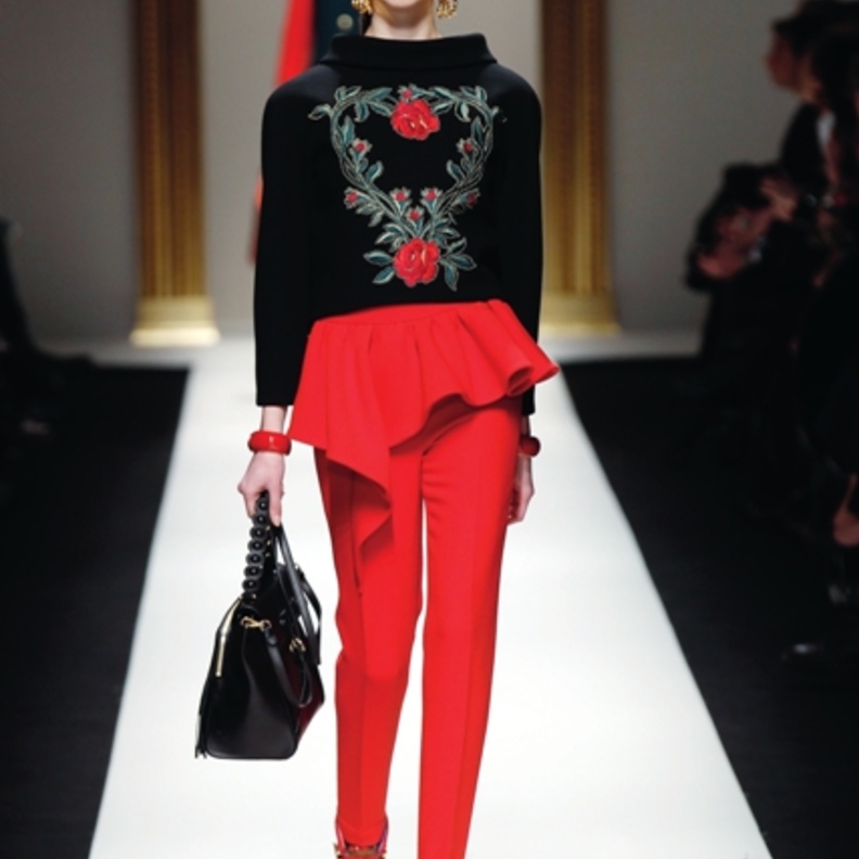 موضة اسكتلندية من Moschino 