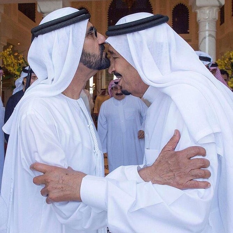  اطلاق اسم الملك سلمان على احد شوارع دبي الحيوية