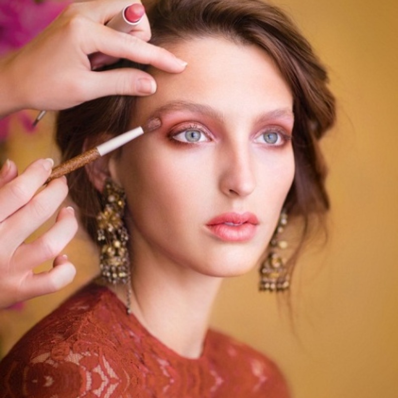 مكياج هندي رائع