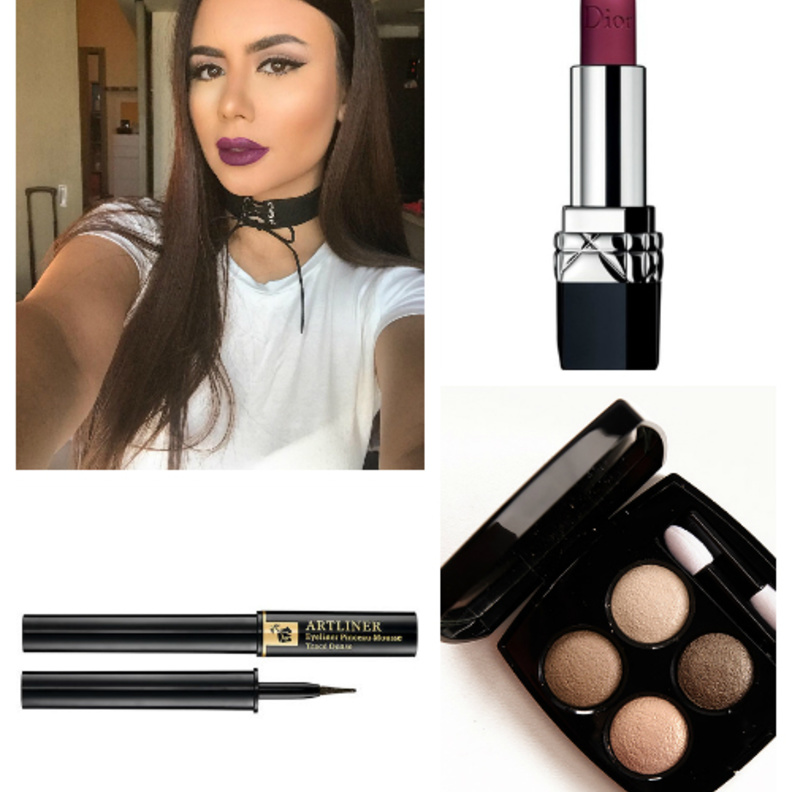 إطلالة مكياج جذابة من المدونة ديما الأسدي