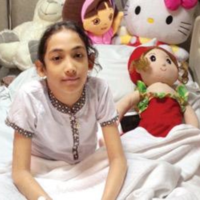 الطفلة رهام