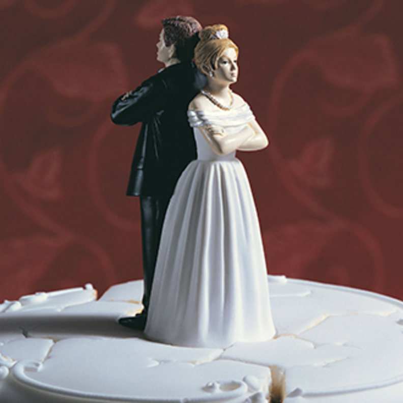 الطلاق يوم الزفاف