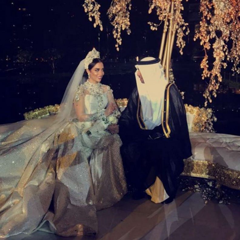 ديكور حفل زفاف بلقيس فتحي