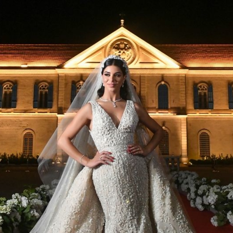 العروس ريما فقيه