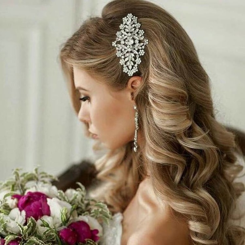 العناية بالشعر المصبوغ للعروس قبل حفل الزفاف