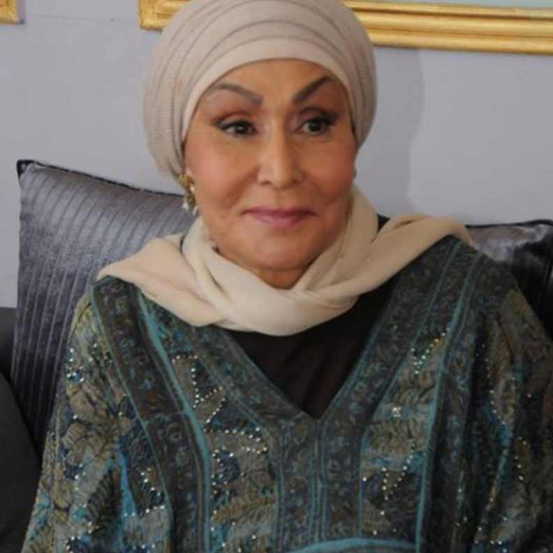 الفنانة سهير البابلي فى آخر ظهور لها مع هالة فاخر