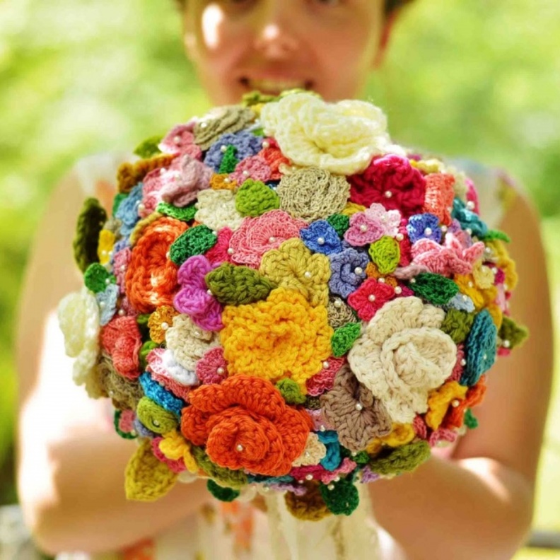 لعاشقات الـVintage... زفافك بالكروشيه! 