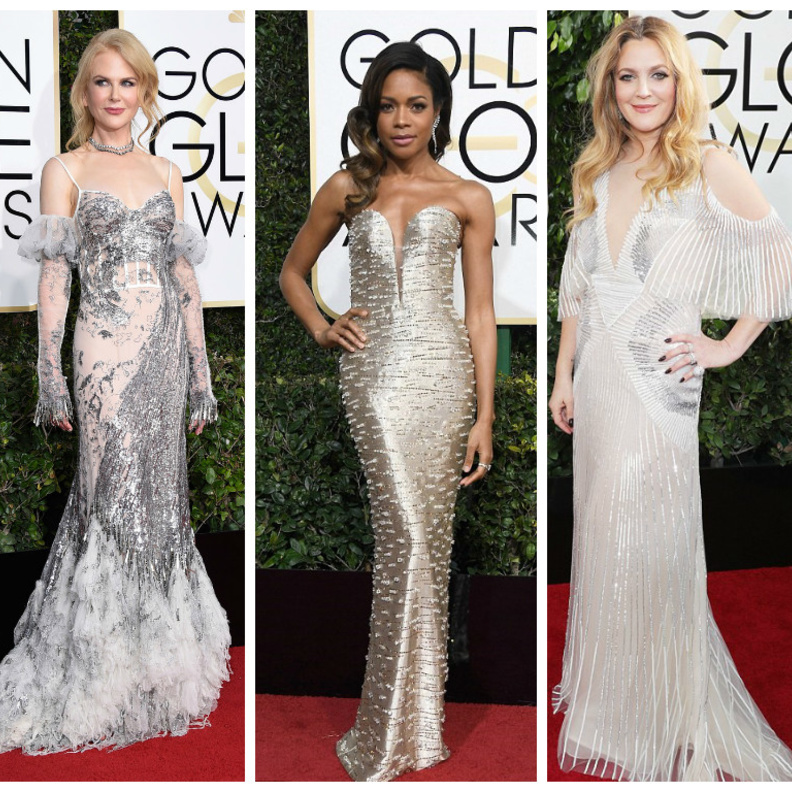 اللون الفضي في حفل الغولدن غلوب