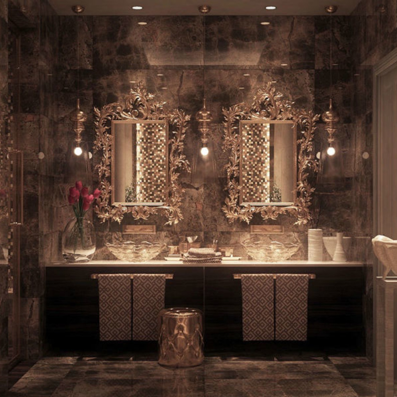 الانارة الفريدة للزخارف الاسلامية في الحمامات المغربية