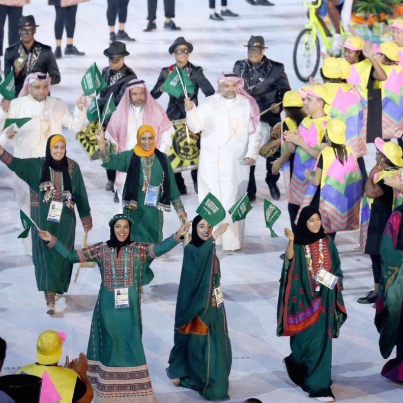 المشاركات في الوفد السعودي في ريو دي جانيرو