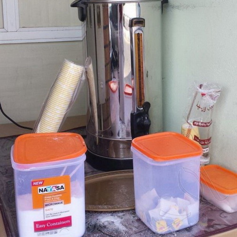 المشروبات التي وضعتها السيدة السعودية